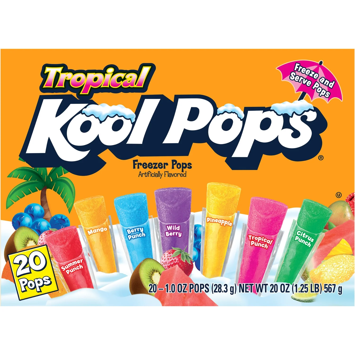 Drinks>Freezer Pops