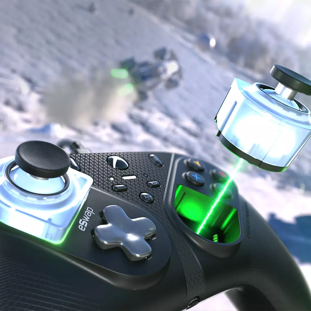 ESWAP S PRO CONTROLLER LED WHITE CRYSTAL