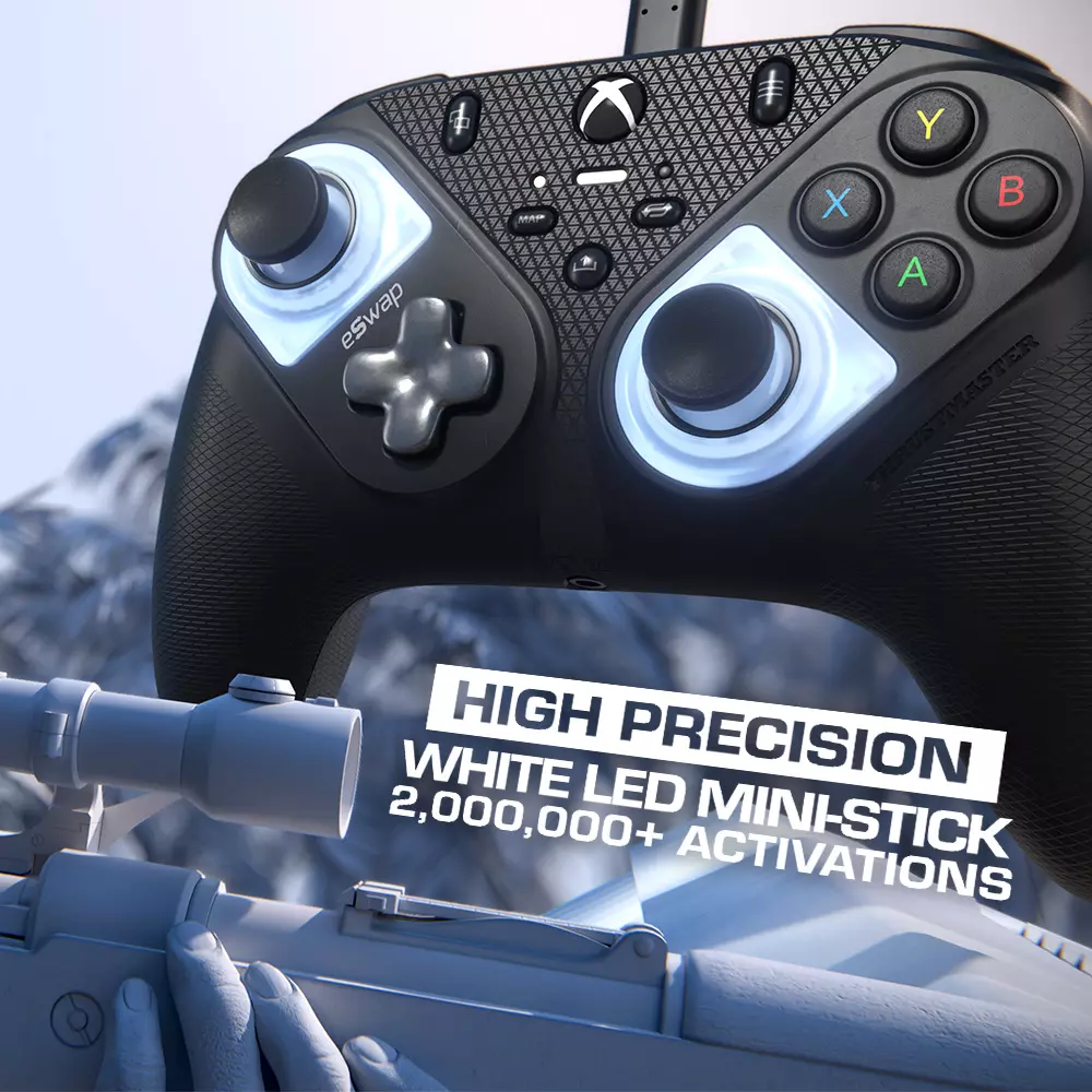 ESWAP S PRO CONTROLLER LED WHITE CRYSTAL